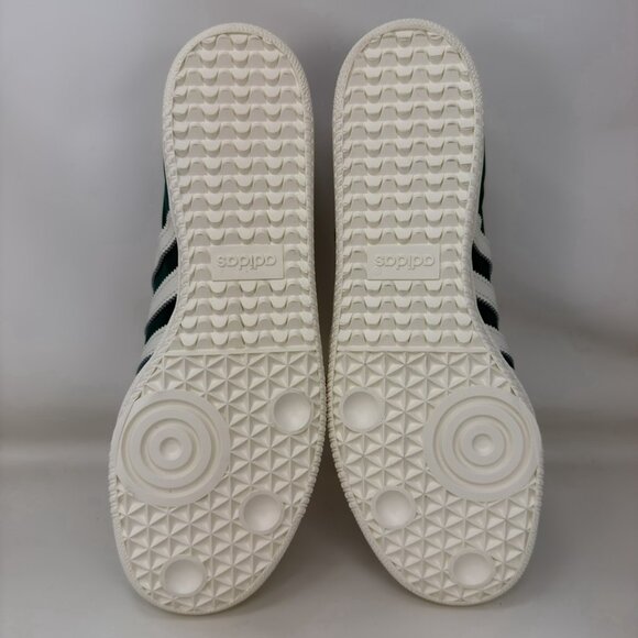 Adidas Samba OG Shoes Off White Collegiate Green Men’s Size 9.5 - Picture 6 of 8